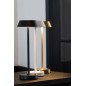 Lampe de table en métal noir 12x31,5x12 cm Lampe de table en métal noir 12x31,5x12 cm