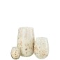 Bougie senteur en Verre Mix 20x20x32,5cm Bougie senteur en Verre Mix 20x20x32,5cm