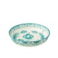 Prato de cerâmica azul claro 25x25x6 cm Prato de cerâmica azul claro 25x25x6 cm
