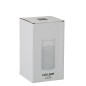 Lâmpada LED em vidro transparente 10x10x20 cm Lâmpada LED em vidro transparente 10x10x20 cm