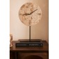 Reloj de pie de mármol beige 20 x 10 x 44 cm Reloj de pie de mármol beige 20 x 10 x 44 cm