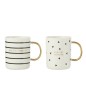 Tazza in ceramica bianca 8.5x8.5x10.4 cm