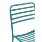 Chaise de jardin en métal bleu 50x56x81 cm Chaise de jardin en métal bleu 50x56x81 cm