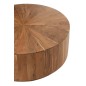 Table basse ronde en bois d'acacia 90x90x35 cm Table basse ronde en bois d'acacia 90x90x35 cm
