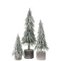 Sapin de Noël artificiel à led en plastique vert 13x13x60 cm Sapin de Noël artificiel à led en plastique vert 13x13x60 cm