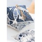 Suspensión decorativa de pez de madera azul 20x6,5x86 cm Suspensión decorativa de pez de madera azul 20x6,5x86 cm