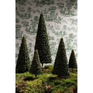 Bacche di albero in schiuma verde 10x20x10 cm