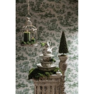 Baies d'arbre en mousse synthétique vert 13x30x13 cm