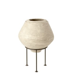 Cache pot design - déco jardin - Qui est Paul