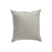 Coussin délavé en lin vert 45x45cm