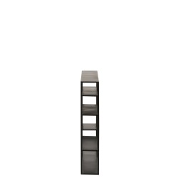 etagere murale 6niv met noir