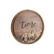 Décoration murale boucon de liège rond en bois naturel 47x7.5x47 cm Décoration murale boucon de liège rond en bois naturel 47x7.5x47 cm