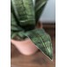 Set de 2 plantes artificielles en Plastique Vert 14x14x50cm Set de 2 plantes artificielles en Plastique Vert 14x14x50cm