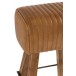 Banco de ginástica em couro castanho 43x37x75 cm Banco de ginástica em couro castanho 43x37x75 cm