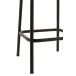 chaise bar avi cuir/fer cognac