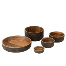 Bol en bois de manguier D42cm