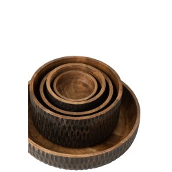 Bol en bois de manguier D42cm