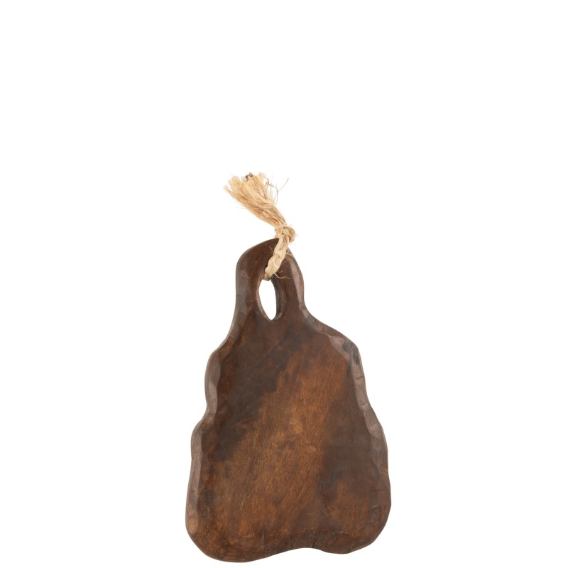 Planche à découper irrégulière en bois de manguier L40cm