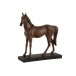 Cavalo em resina castanha 35x12x36 cm Cavalo em resina castanha 35x12x36 cm