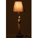 LAMPE AFRICAINE ZEBRE RESINE