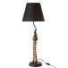 LAMPE AFRICAINE ZEBRE RESINE