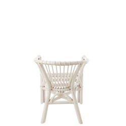 Chaise pour enfant en bois blanc 41x44x52 cm