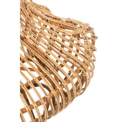 Fauteuil en bois naturel 100x87x91 cm