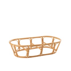 Fauteuil avec coussin en bois naturel 173x110x75 cm