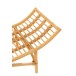 Banc en bois naturel 120x41x49 cm Banc en bois naturel 120x41x49 cm