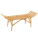 Banc en bois naturel 120x41x49 cm Banc en bois naturel 120x41x49 cm