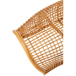 Banc en bois naturel 191x69x45 cm