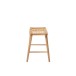 Tabouret en bois naturel 33.5x56.5x47.5 cm Tabouret en bois naturel 33.5x56.5x47.5 cm