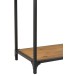 console pour bouteille en bois - métal naturel 120x38x76.5 cm console pour bouteille en bois - métal naturel 120x38x76.5 cm