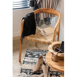 chaise ana bois teak brun