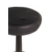 Banco de bar em couro e preto 37x37x79,5 cm