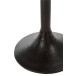 Mesa redonda em madeira e metal natural 65x65x60 cm Mesa redonda em madeira e metal natural 65x65x60 cm