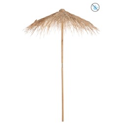 Parasol en bois naturel 150x150x270 cm