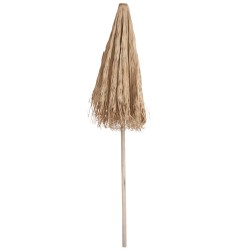 Parasol en paille naturelle H250cm