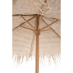 Parasol en paille naturelle H250cm