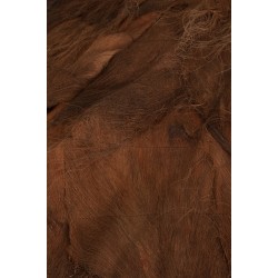 Parasol feuille en bois marron 150x150x270 cm