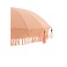 Parasol avec floches en bois saumon 188x188x250 cm