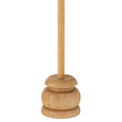 Parasol con base de tela blanca de 67x67x96 cm