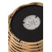 Lanterne tissée à led en plastique naturel 30x30x34 cm Lanterne tissée à led en plastique naturel 30x30x34 cm