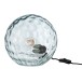 Lampe boule en vere bleu clair 42x45x45cm Lampe boule en vere bleu clair 42x45x45cm