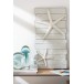 Cadre décoratif thème mer en bois gris 32x4x60 cm Cadre décoratif thème mer en bois gris 32x4x60 cm