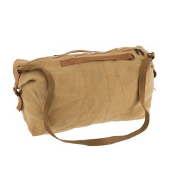 Sac de plage en textile marron 50x25x32 cm