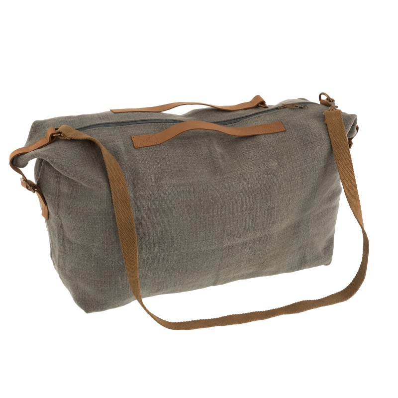 Sac plage en Textile gris 50x25x32cm