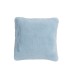 Cuscino quadrato in poliestere azzurro 44x41 cm
