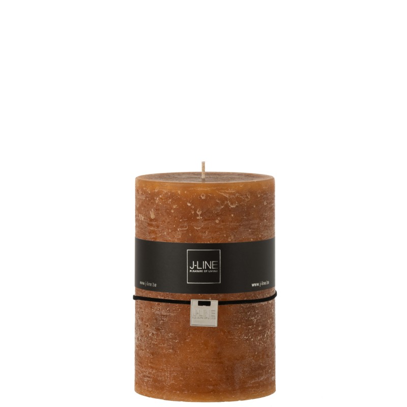 Vela cilíndrica de caramelo L10*l10*H15cm