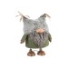 Nain en textile vert 29.5x22x33 cm Nain en textile vert 29.5x22x33 cm